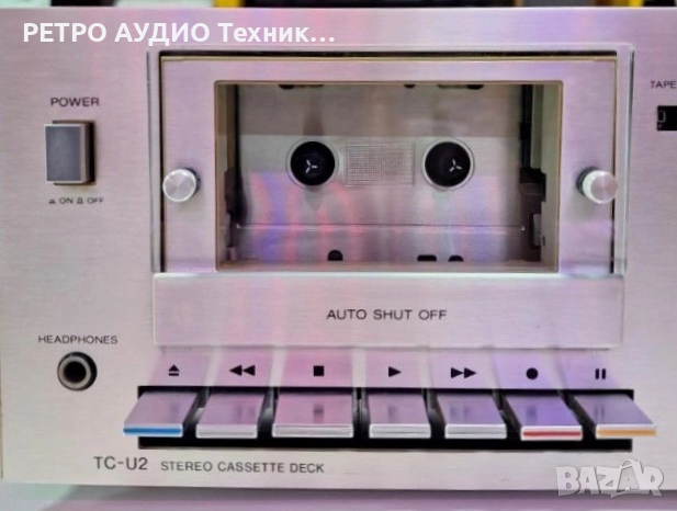 Винтидж стерео касетен дек Sony mod. TC-U2 , снимка 2 - Декове - 51841797