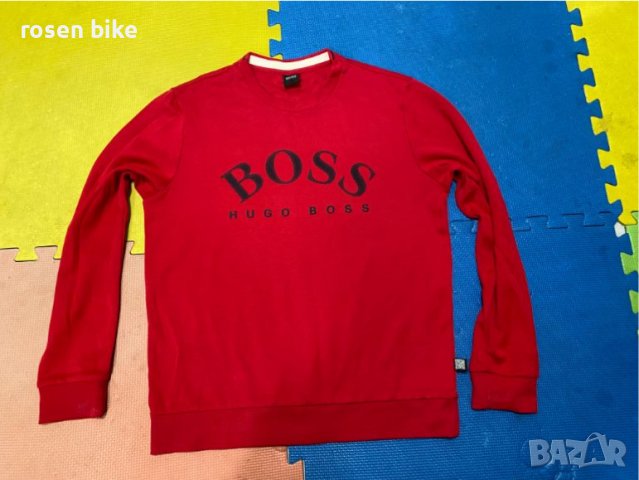 ''Hugo Boss''оригинален мъжки суичър Л размер, снимка 1 - Блузи - 45358729