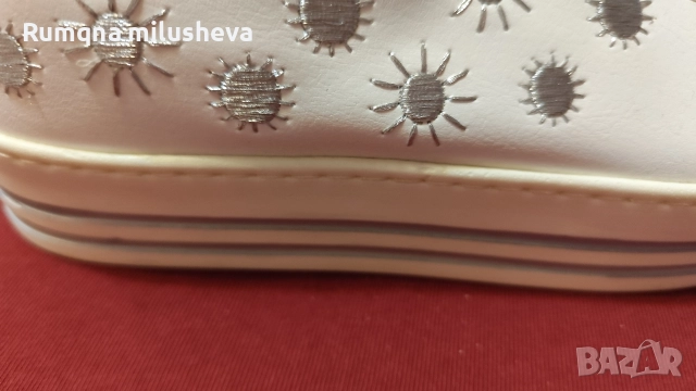 Дамски бели кецове, снимка 6 - Кецове - 52900290