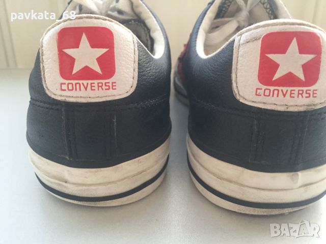 converse all star кецове кожа, снимка 10 - Кецове - 46318095