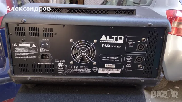 Продавам миксер с усилвател и ефекти ALTO- RMX 1008 dfx, снимка 2 - Ресийвъри, усилватели, смесителни пултове - 46962573