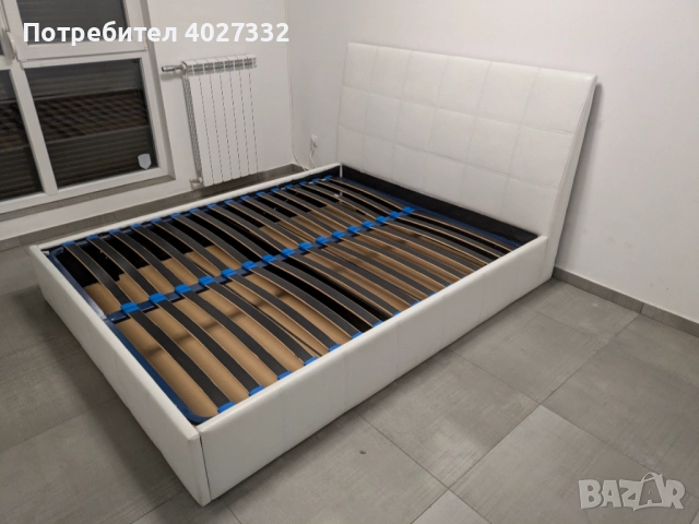 Тапицирана спалня 160×200 с подматрачна рамка и амортисьори + матрак Happy Dreams