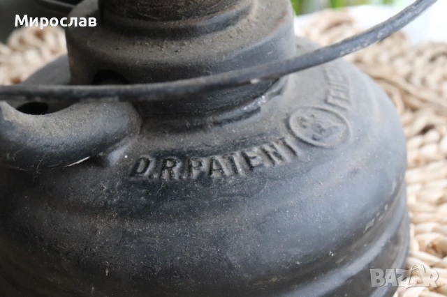 FEUERHAND D.R. PATENT ГАЗОВ ФЕНЕР ЛАМПА ПЕТРОМАКС PETROMAX, снимка 11 - Други - 53980932