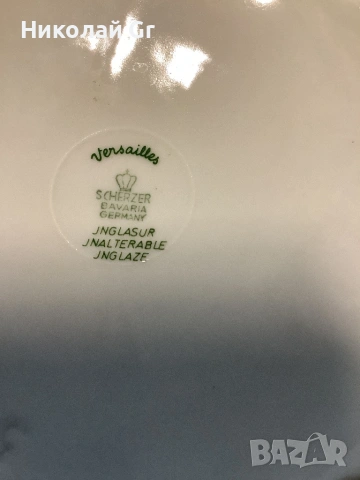 Кана за кафе порцелан произведено в Германия  Scherzer  г Рехау  отличен състояние височина 27 см, снимка 5 - Сервизи - 53944528