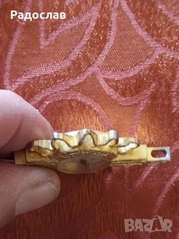 стар швейцарски часовник медальон Elienne, снимка 2 - Дамски - 51973632