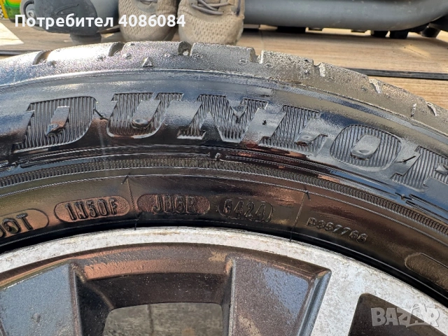 Джанти с гумиPEUGEOT 308 9677989677, снимка 6 - Гуми и джанти - 54101792