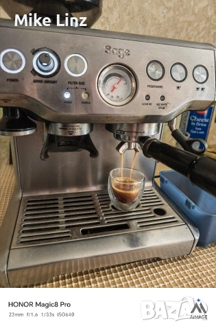 Sage Espresso Machine With Grinder BES875 BSS, снимка 7 - Кафемашини - 54212220