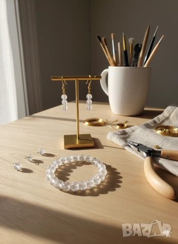 Стъклени Мъниста за Бижута 10мм 8мм 6 мм 4мм J270, снимка 7 - Други - 52480447