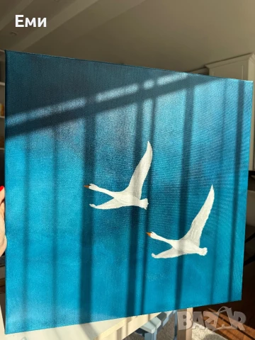 Картина на платно 50х50, снимка 4 - Картини - 50542960