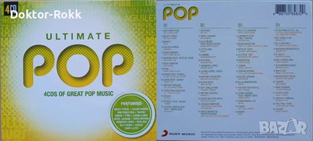  Ultimate R&B (2 CD) + Ultimate... Pop 4 CD - оригинални дискове - компилации, снимка 3 - CD дискове - 54094340