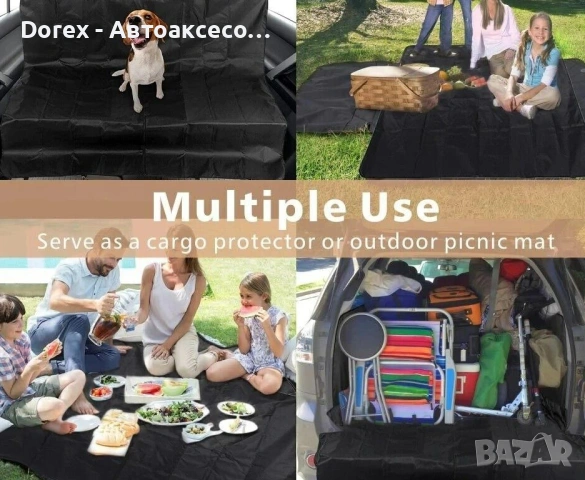 Водоустойчив протектор за кучета задна седалка автомобил, снимка 7 - Аксесоари и консумативи - 53608603