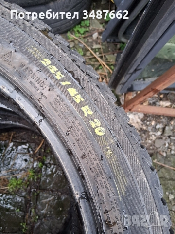 245 45 20 MICHELIN LATUDE 4броя зимни , снимка 7 - Гуми и джанти - 52789769