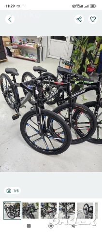 чисто нови 26 цола алуминиев велосипед с 21 скорости усилени ляти капли амортисьори предни 