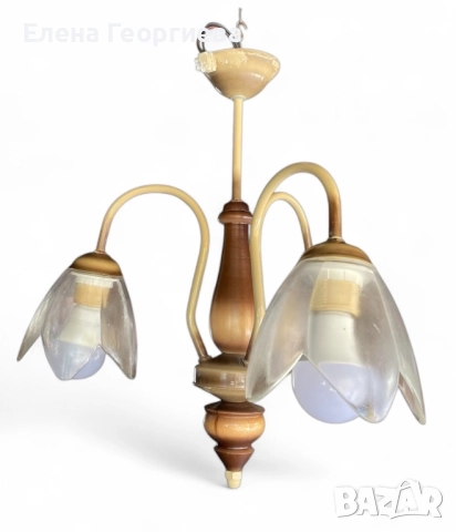 Класически полилей за таван., снимка 2 - Лампи за таван - 52119313