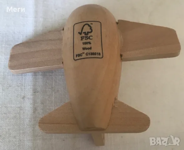 Колекционерска Фигурка Turkish Airlines Wooden Plane with Figure Doll, снимка 5 - Колекции - 47257226