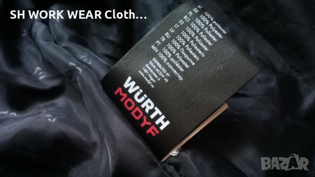 WURTH MODYF Performance Winter Jacket Waterproof размер L работно яке водонепромукаемо W4-175, снимка 18 - Якета - 46130770