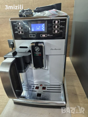 Saeco PikoBaristo  - внос от Германия , с БГ меню., снимка 4 - Кафемашини - 53066237