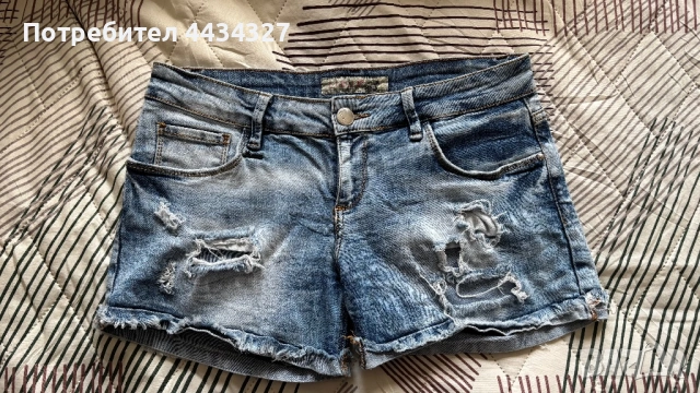 Къси дънкови панталонки