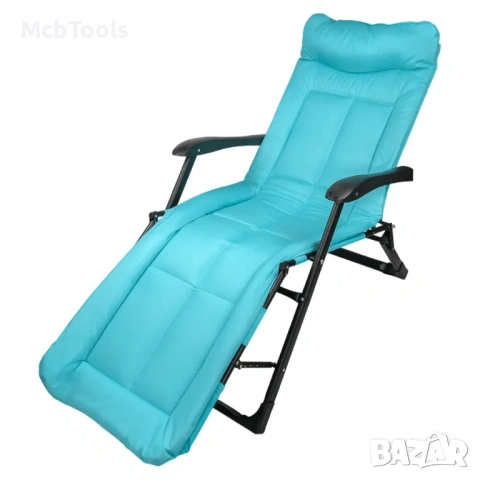 Походно легло сгъваемо – тип шезлонг, снимка 9 - Къмпинг мебели - 46707269