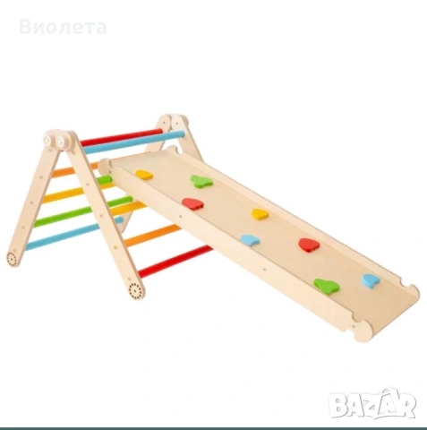 Модифициращ се Пиклер  Триъгълник   2 модула с Рампа Wooden Magic, снимка 2 - Други - 53862952
