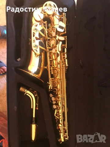 Продавам алт саксофон ELKHART deluxe, снимка 12 - Духови инструменти - 51074600