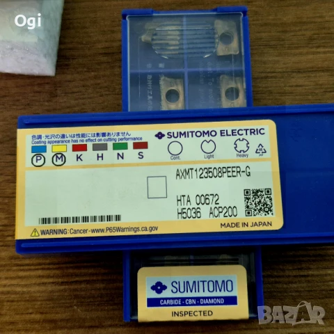 Фреза ф25 със сменяеми пластини SUMITOMO , снимка 11 - Други инструменти - 50238920