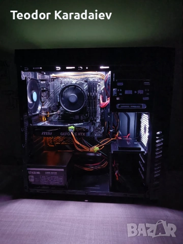 RTX 4060 Ti 16GB VRAM / Ryzen 7 5800X / 64GB DDR4 / 1TB NVMe - Компютър за Видео монтаж