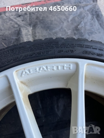 17 цолови алуминиеви за Фиат Абарт , снимка 6 - Гуми и джанти - 52454707