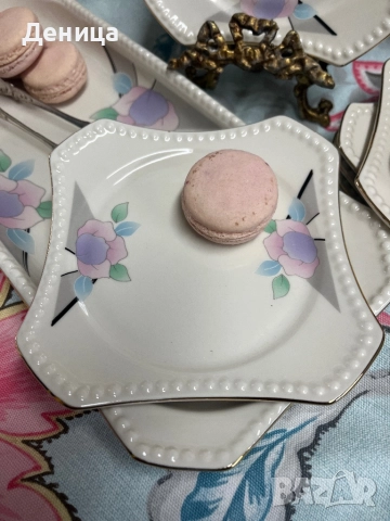 И отново Изида за десерт💗 Релефен перлен наниз и цветна декорация , снимка 7 - Сервизи - 52162256