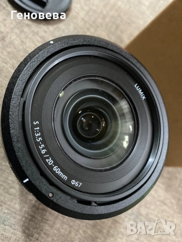 Обектив Panasonic Lumix 20-60mm f3.5 , снимка 3 - Обективи и филтри - 52677076