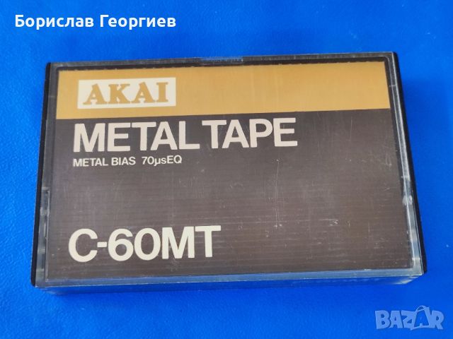 Касетка Akai c-60MT  metal position , снимка 1 - Аудио касети - 45465159
