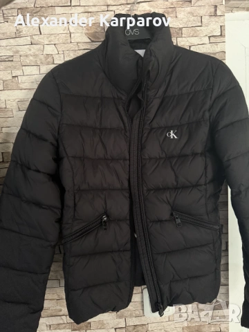 Calvin Klein Jeans пухено яке S - оригинал, отлично състояние