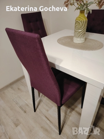 Продавам 4 трапезарни стола, снимка 3 - Столове - 52296252