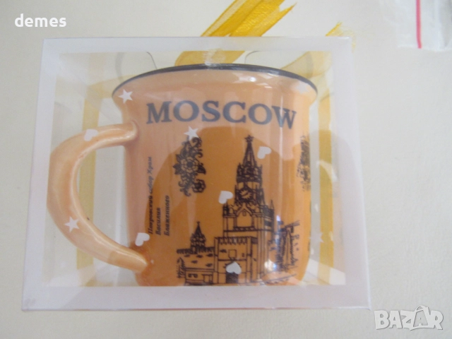 Чаша за кафе, Москва, снимка 2 - Чаши - 52238746