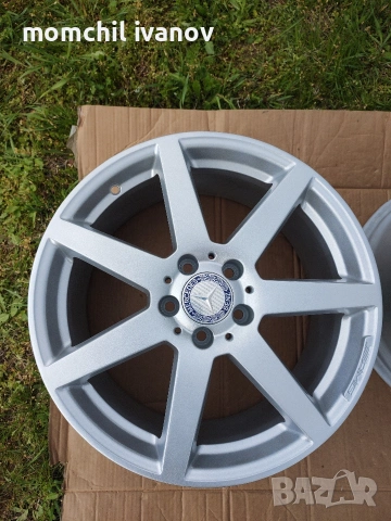 18" 5х112, оригинални АМГ джанти за Мерцедес, спорт пакет, снимка 6 - Гуми и джанти - 54093679