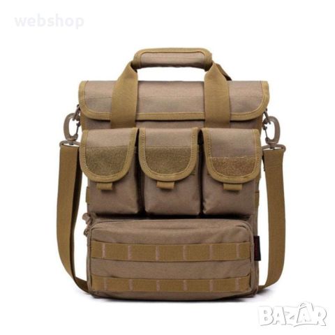 Водоустойчива Туристическа чанта за през рамо с множество джобове, снимка 1 - Раници - 46136184