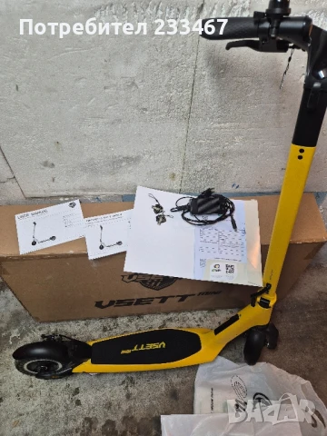 Нова електрическа тротинетка Vsett mini, снимка 1