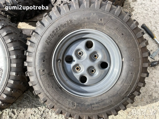 12 цола джанти 4х114,3 Arctic Cat ATV 4х4 25х8/12 25х10/12 AT-108, снимка 2 - Гуми и джанти - 53013219
