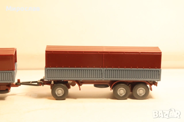 WIKING H0 1/87 VOLVO N 10 КОЛИЧКА TIR КАМИОН МОДЕЛ, снимка 3 - Колекции - 54211948