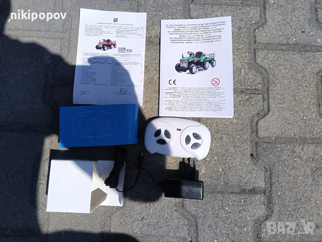 NEBRASKA акумулаторен трактор с ремарке DALLAS син, снимка 12 - Други - 53849226