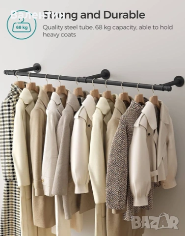 Стенна закачалка SONGMICS, снимка 5 - Закачалки - 53311215