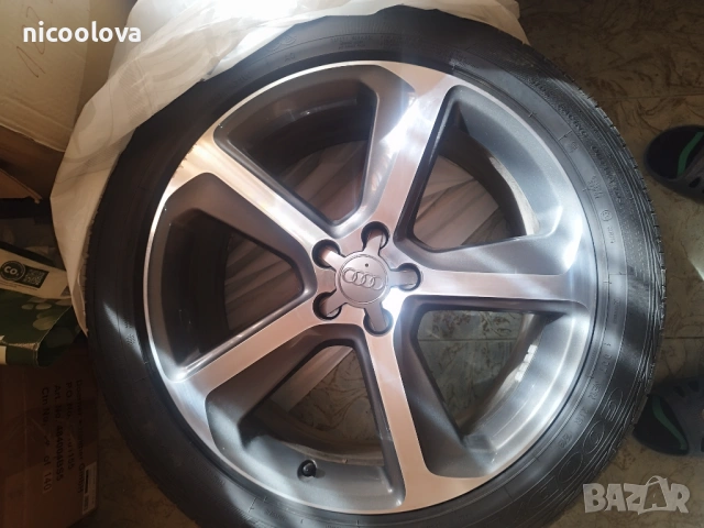 ОРИГИНАЛНИ джанти 20ки от Q5, снимка 10 - Гуми и джанти - 53823154