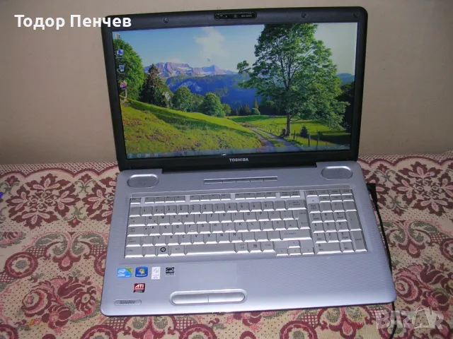 Toshiba Satellite L550 - 17.3 LED, Core i3, 6 GB RAM, 500 GB HDD, снимка 2 - Лаптопи за дома - 48925438