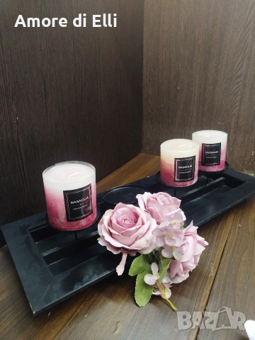 Модерен черен свещник с 4 гнезда – минималистичен дизайн за трапезария, снимка 2 - Декорация за дома - 53918280