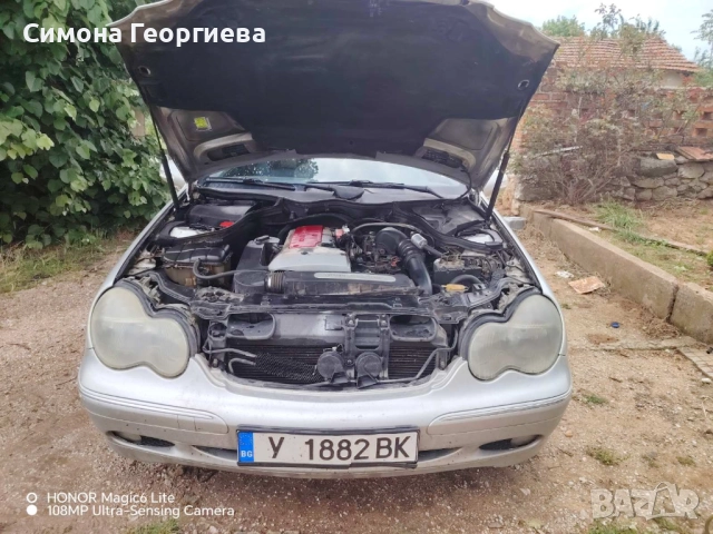 ЗА ЧАСТИ - БРАКУВАН - Mercedes-Benz C-класа (W203) C 200 Kompressor (163 кс) /2000, 2001, 2002/, снимка 4 - Автомобили и джипове - 52848964