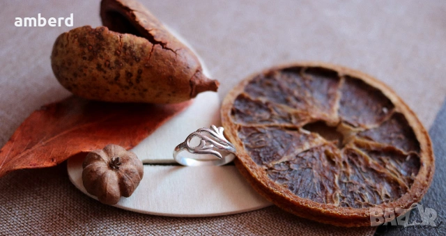 Сребърен пръстен - модел R013, снимка 4 - Пръстени - 53437034