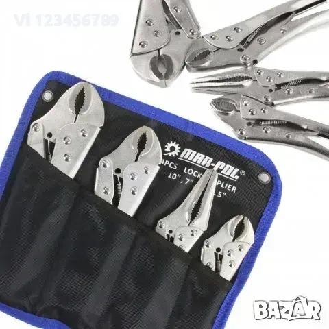 Комплект клещи чираци 4 бр MAR-POL 