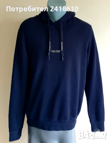 Armani Exchange A/X Milano Cotton  Mens Size M ОРИГИНАЛ! Мъжкo Худи!