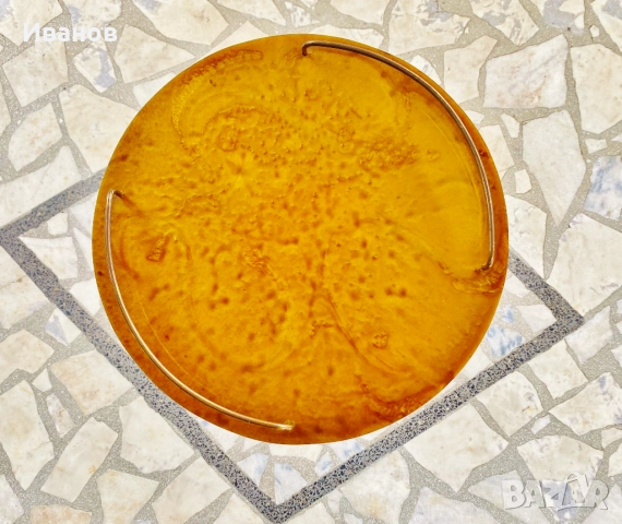 ЦЕНА - 25€. Кръгла Мраморна масичка за кафе - Стил Луи XVI , снимка 12 - Маси - 51417425