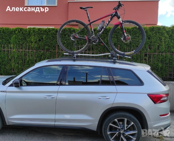 Стойка багажник Thule Proride 591 за напречни греди, снимка 5 - Аксесоари за велосипеди - 53586056